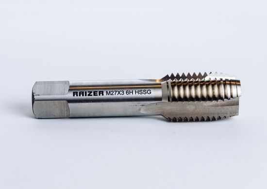 Метчик М27х3 метрический HSS-G RAIZER
