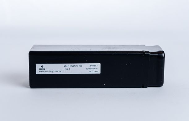 Метчик М27х3 метрический HSS-G RAIZER
