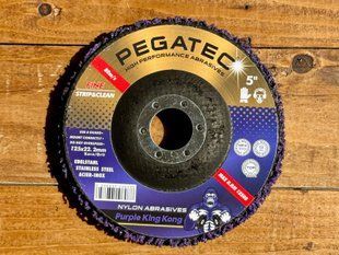 Круг кораловий 125 мм PEGATEC (фиолетовий)