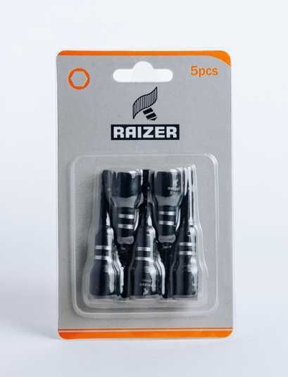 Brr. Головка для шуруповерта 8 мм RAIZER с магнитом — купить биту HEX