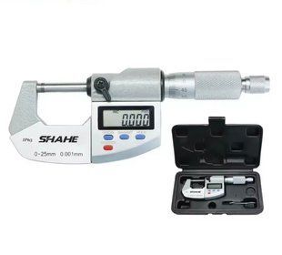 Цифровой микрометр SHAHE IP65 (0&ndash;25 мм / 0.001 мм)