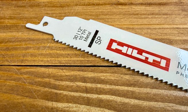 Полотно по металу HILTI 30 см 10 tpi для шабельної пили