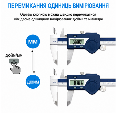 Штангенциркуль электронный SHAHE 300 мм, IP54