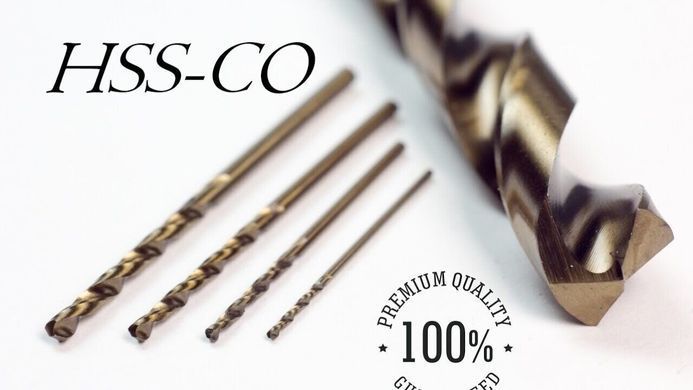 Сверло 1,8 мм по металлу RAIZER HSS-Co5% кобальт