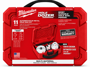 Набор коронок Bi-Metal Milwaukee 11 шт.