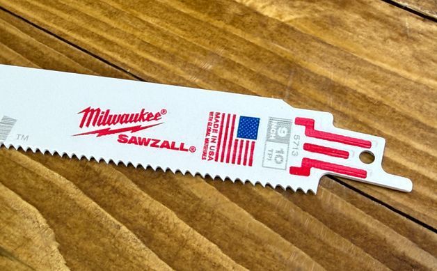 Полотно Milwaukee TORCH 23 см 5713 10 tpi для шабельної пилки