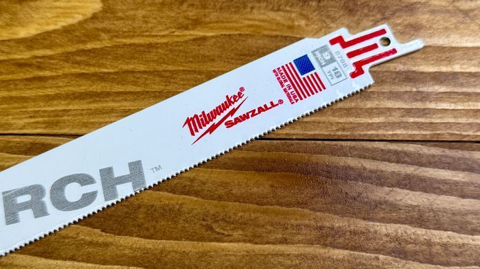 Полотно по металлу Milwaukee TORCH 23 см 5788 18 tpi для шабельної пилки