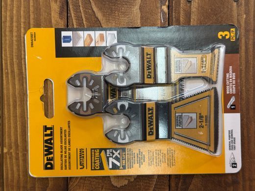 Полотна для реноватора DeWALT для дерева DWA423SET 3 шт.